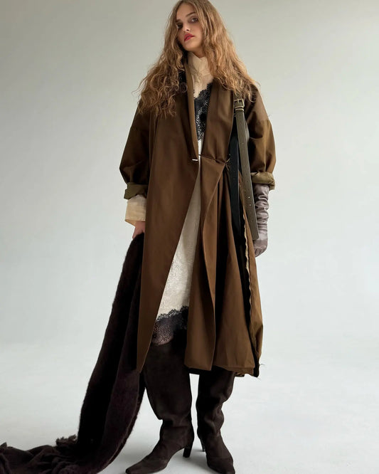 Billow Trench Coat