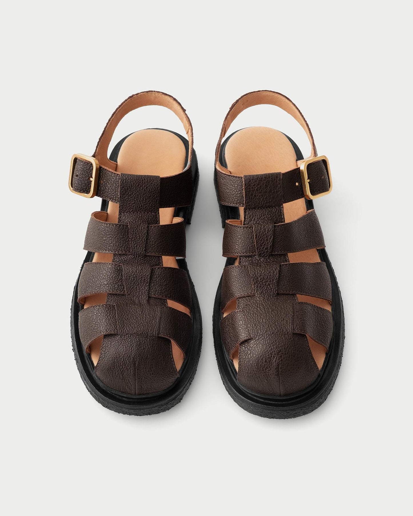 GRANDPA SANDALS (NATURAL RUBBER SOLE)