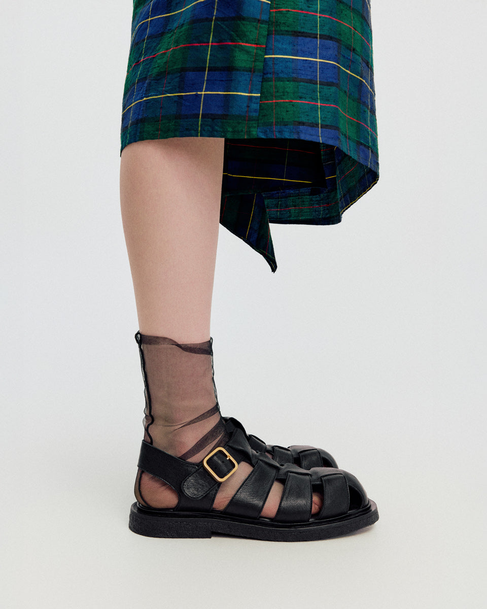 GRANDPA SANDALS (NATURAL RUBBER SOLE)