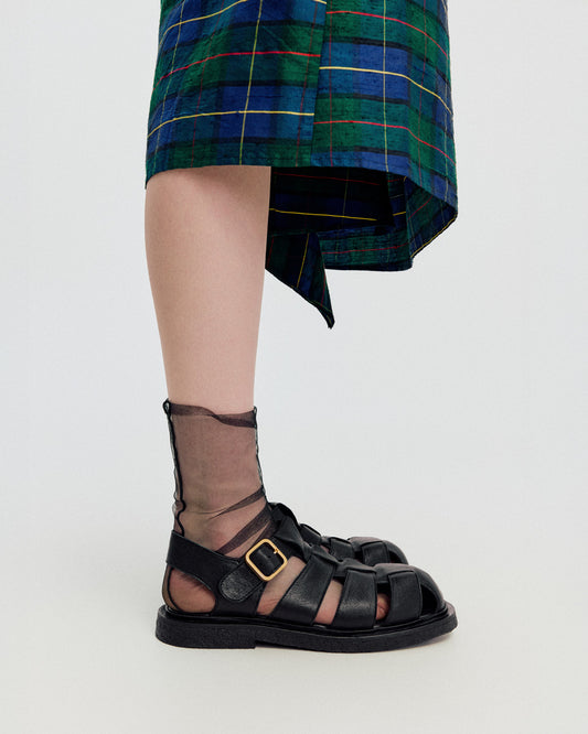 GRANDPA SANDALS (NATURAL RUBBER SOLE)