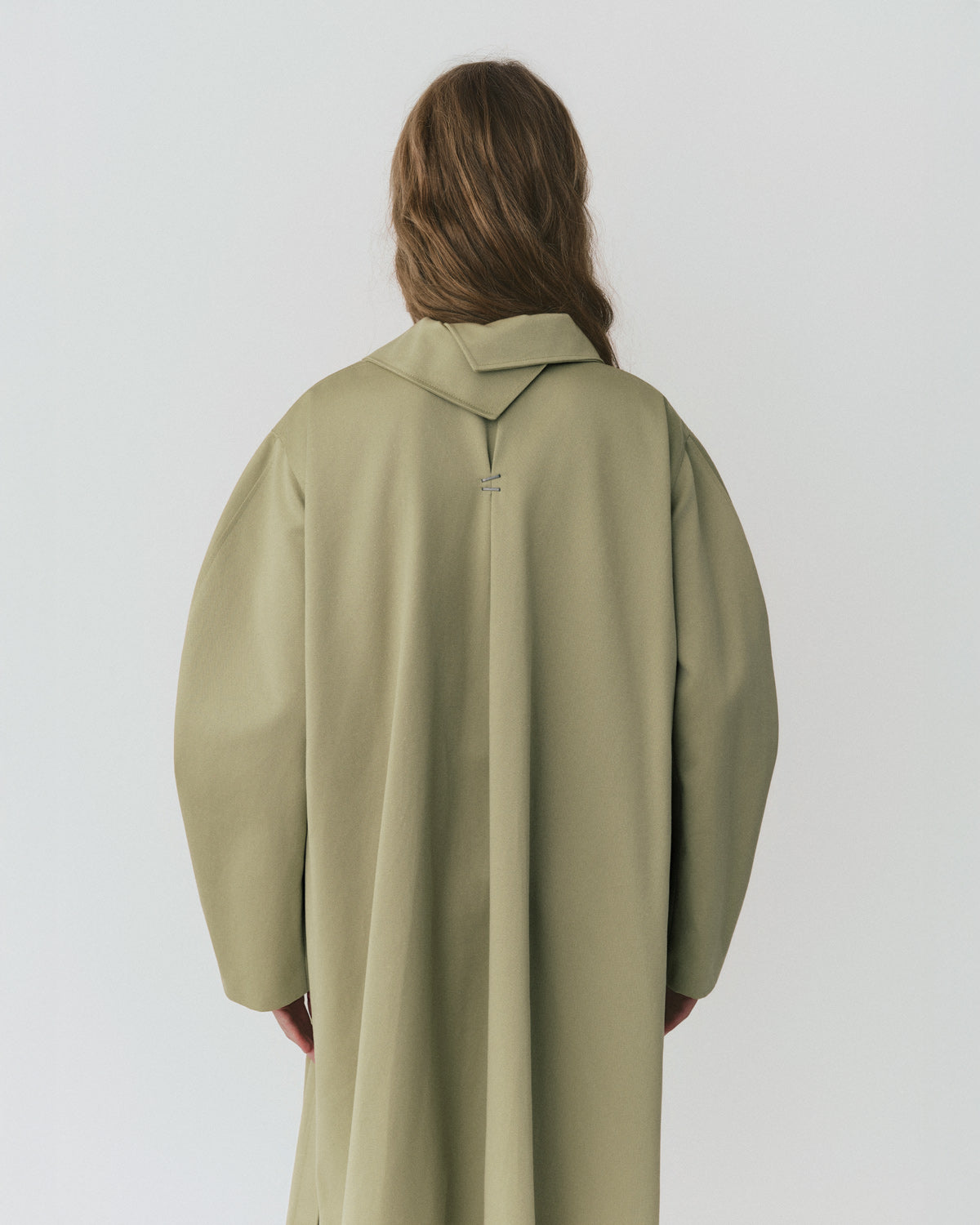 PISTACHIO TRENCH COAT №1