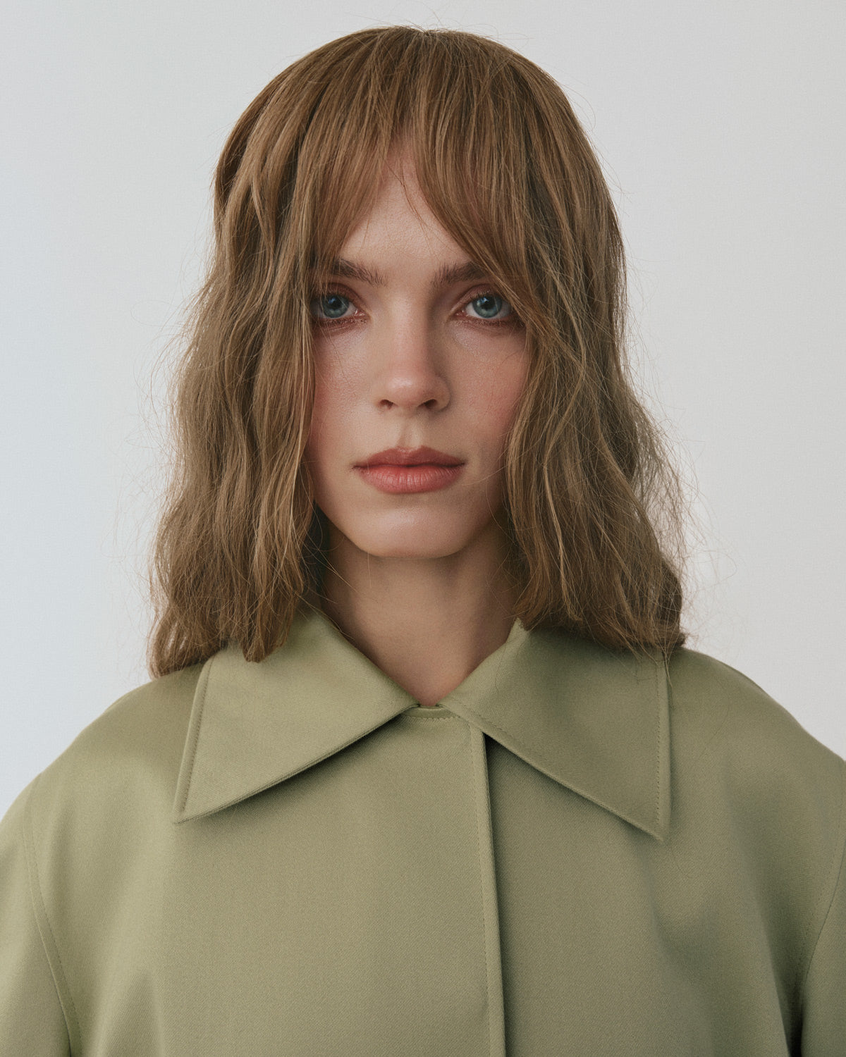 PISTACHIO TRENCH COAT №1