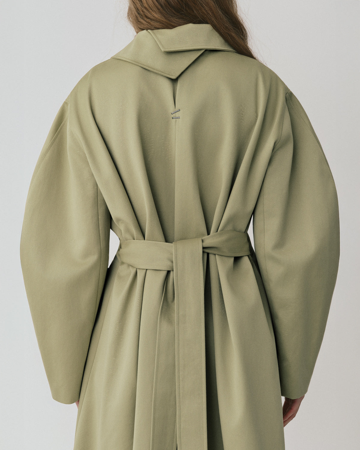 PISTACHIO TRENCH COAT №1