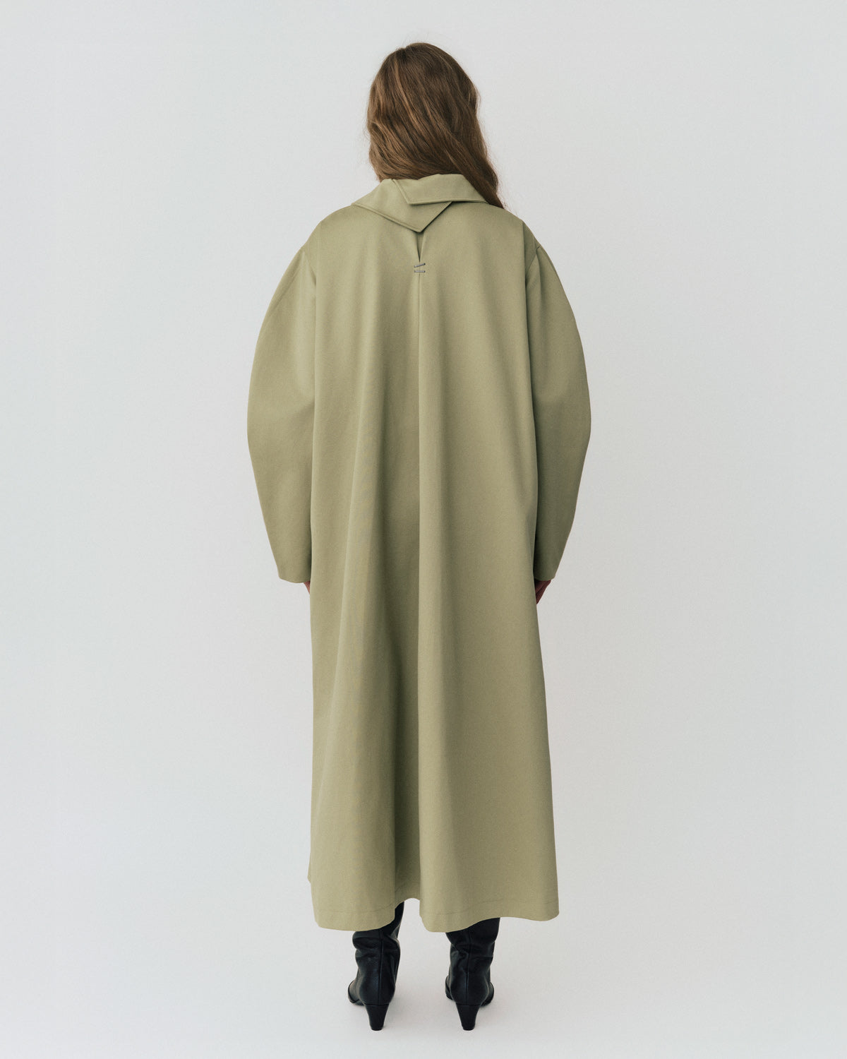 PISTACHIO TRENCH COAT №1