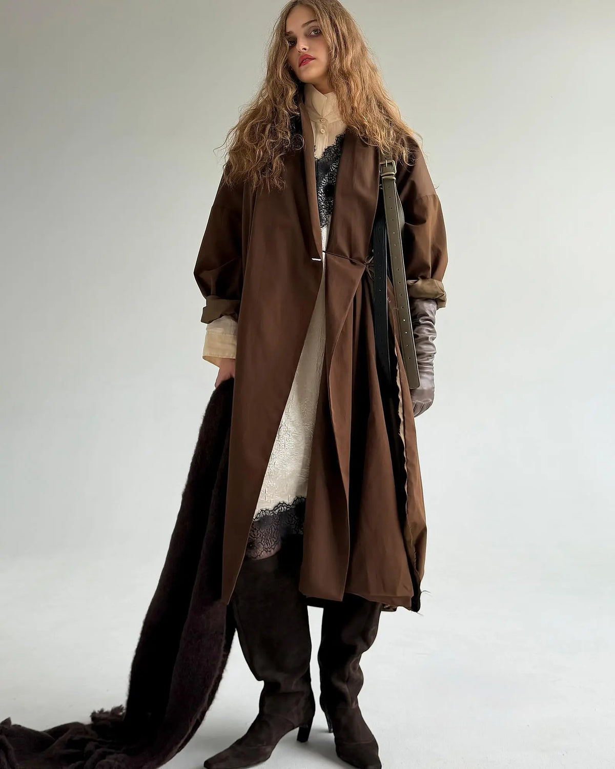 Billow Trench Coat