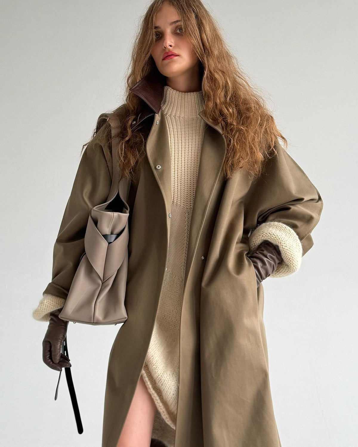 Billow Trench Coat