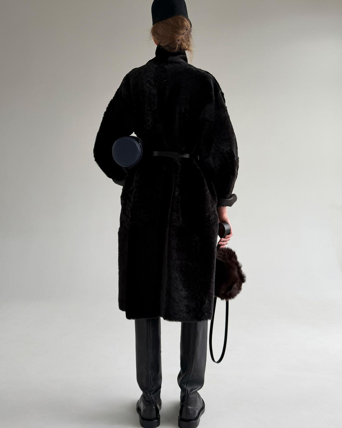 Her Shearling Coat